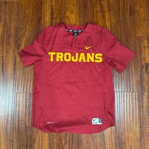 Nike Men's Red University of Southern California Dri-FIT Jersey